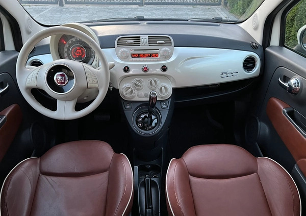 Fiat 500 cena 25900 przebieg: 130000, rok produkcji 2008 z Końskie małe 326